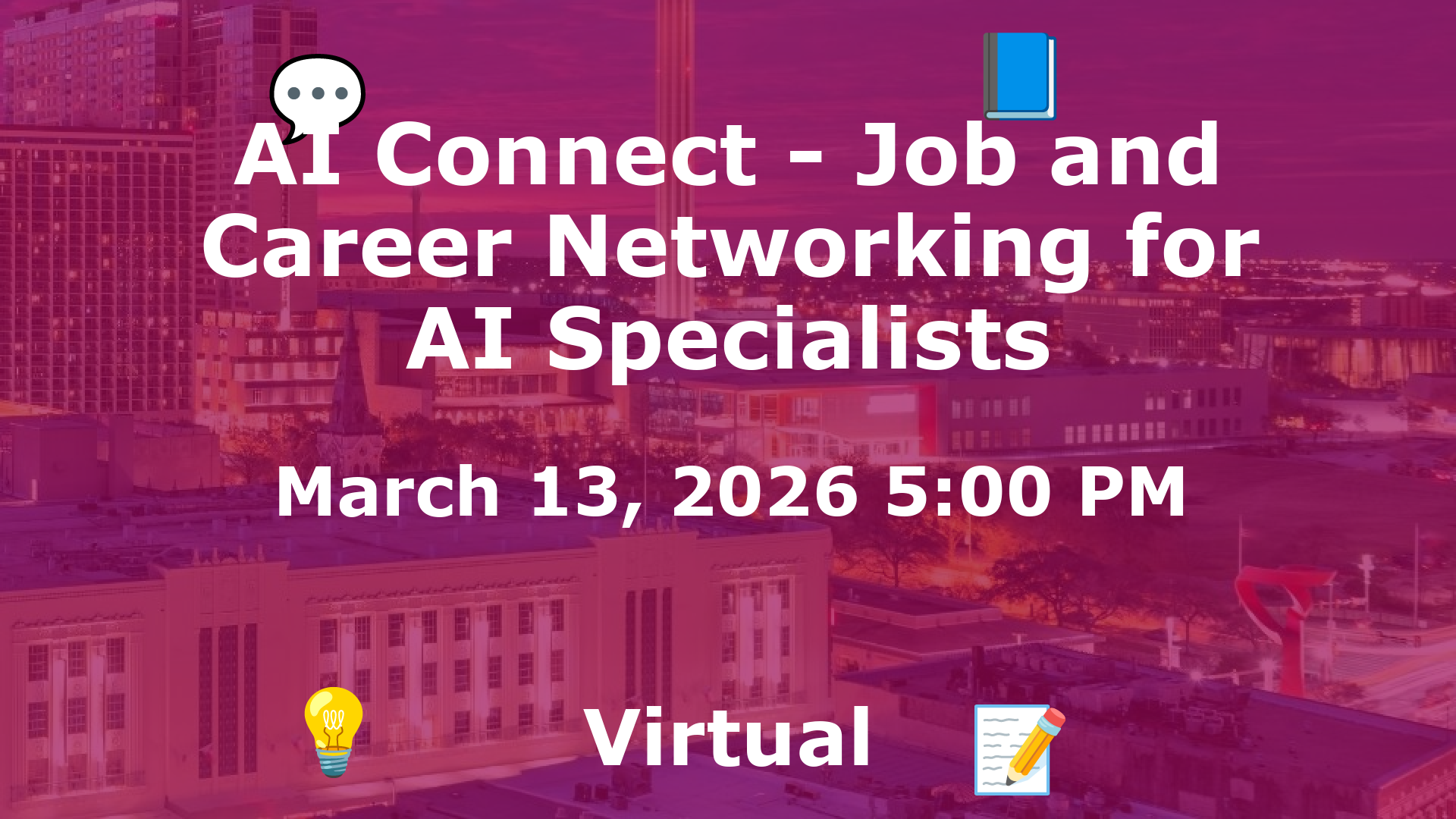 AI Connect - Job and Career Networking for AI Specialists event image